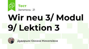 Wir neu 3/ Modul 9/ Lektion 3