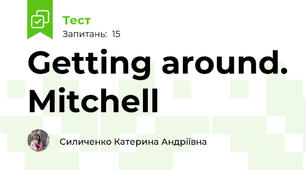 Getting around. Mitchell 