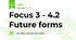 Focus 3 - 4.2 Future forms