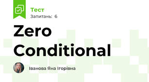 Zero Conditional