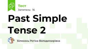 Past Simple Tense 2