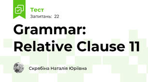 Grammar: Relative Clause 11