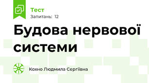 Будова нервової системи