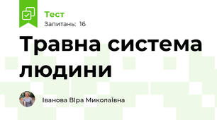 Травна система людини