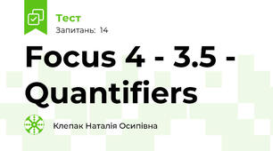 Focus 4 - 3.5 - Quantifiers