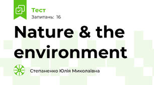 Nature & the environment