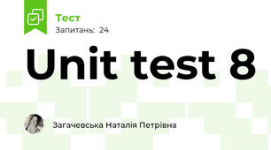 Unit test 8