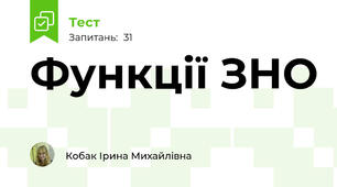 Функції ЗНО