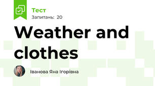 Weather and clothes