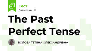 The Past Perfect Tense