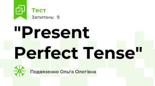  "Present Perfect Tense"
