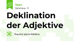 Deklination der Adjektive