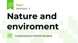 Nature and enviroment