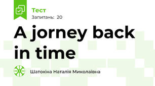 A jorney back in time