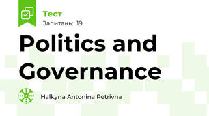 Politics and Governance