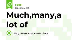 Much,many,a lot of
