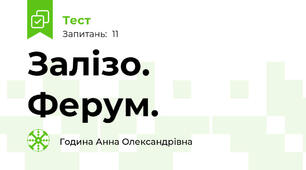  Залізо. Ферум.