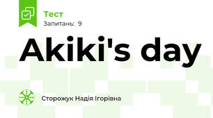 Akiki's day