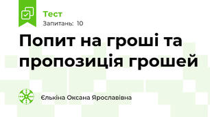 Попит на гроші та пропозиція грошей