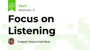 Focus on Listening