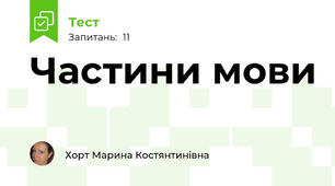 Частини мови