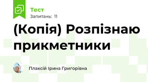 (Копія) Розпізнаю прикметники