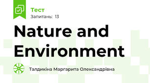 Nature and Environment