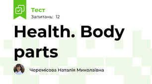 Health. Body parts