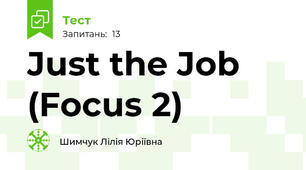 Just the Job (Focus 2)