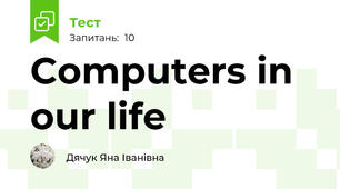 Computers in our life