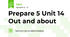 Prepare 5 Unit 14 Out and about