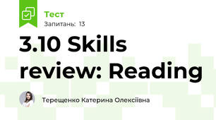 3.10 Skills review: Reading