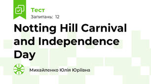Notting Hill Carnival and Independence Day