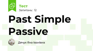  Past Simple Passive 