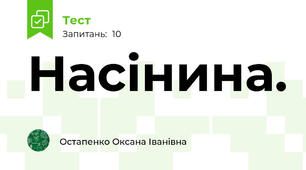 Насінина. 