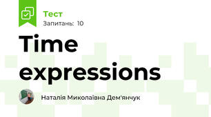 Time expressions