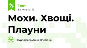 Мохи. Хвощі. Плауни