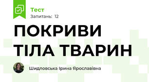 ПОКРИВИ ТІЛА ТВАРИН