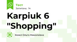 Karpiuk 6 "Shopping"