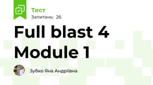 Full blast 4 Module 1