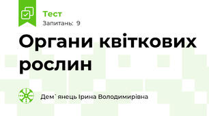 Органи квіткових рослин