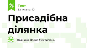 Присадібна ділянка