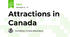 Attractions in Canada