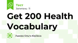 Get 200 Health Vocabulary