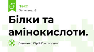 Білки та амінокислоти.