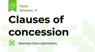 Clauses of concession
