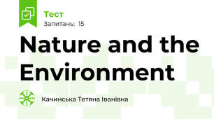 Nature and the Environment