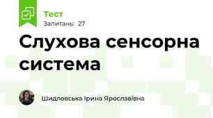 Слухова сенсорна система