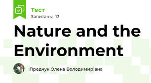 Nature and the Environment