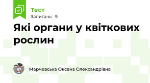 Які органи у квіткових рослин